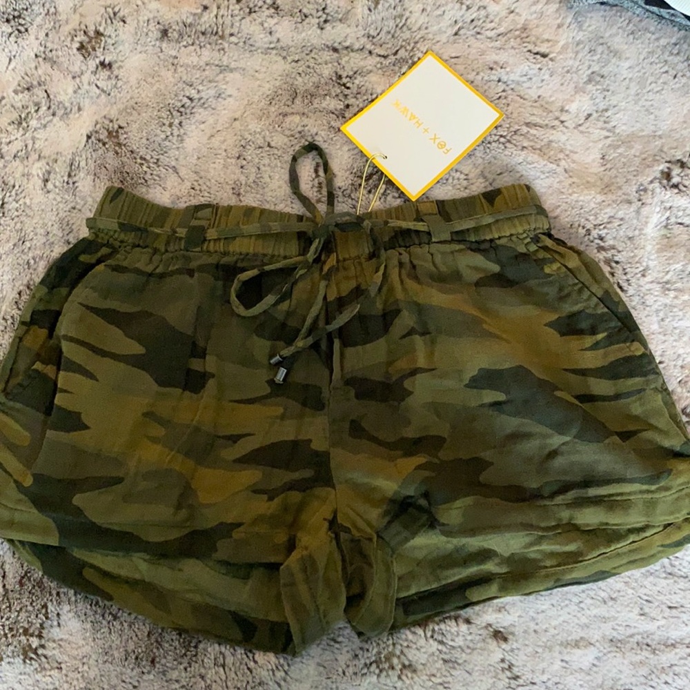 Fox+Hawk Camo Shorts